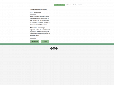 deduurzameorganizer.nl snapshot