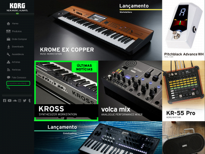 korg.com.br snapshot