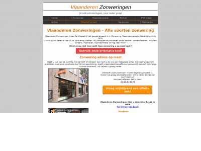 vlaanderenzonweringen.nl snapshot