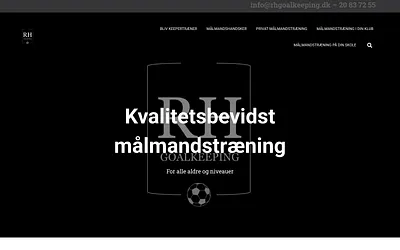 rhgoalkeeping.dk snapshot