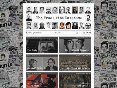 thetruecrimedatabase.com snapshot