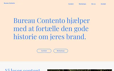 bureaucontento.dk snapshot