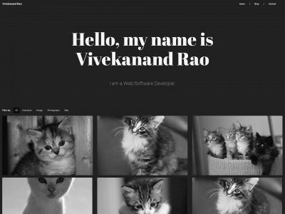 raosvivek.com snapshot