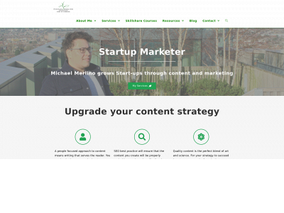 michaeltmerlino.com snapshot