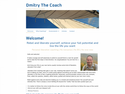 dmitrythecoach.com snapshot