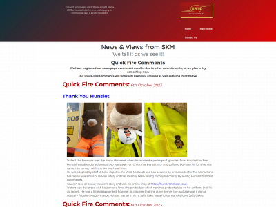 stevenknightmedia.co.uk snapshot