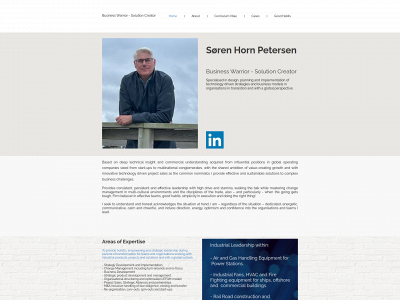 sorenhornpetersen.dk snapshot