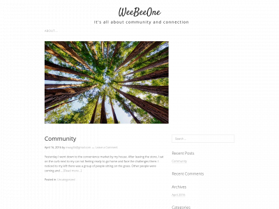 weebeeone.com snapshot