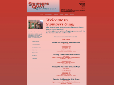 swingersquay.com snapshot