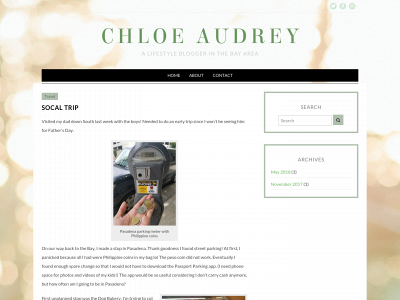 chloeaudrey.com snapshot