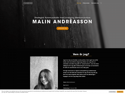 malinandréasson.se snapshot