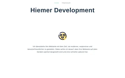 hiemer-development.de snapshot