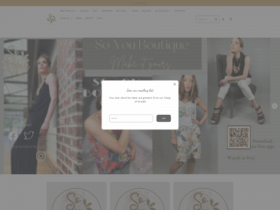 soyouboutiquenc.com snapshot
