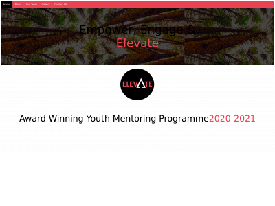 elevateprogramme.co.uk snapshot