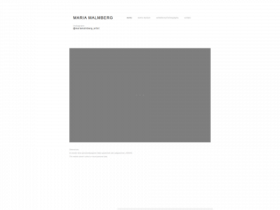 mariamalmberg.de snapshot