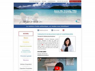 annemccready.ca snapshot