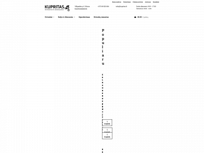 kupritas.lt snapshot