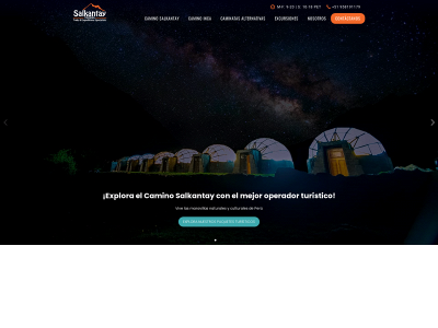 caminosalkantayperu.com snapshot