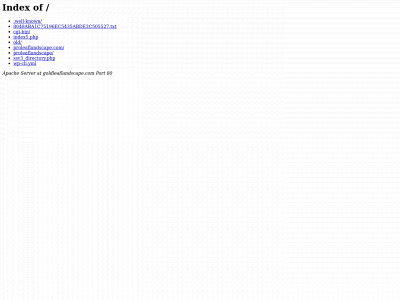 goldleaflandscape.com snapshot