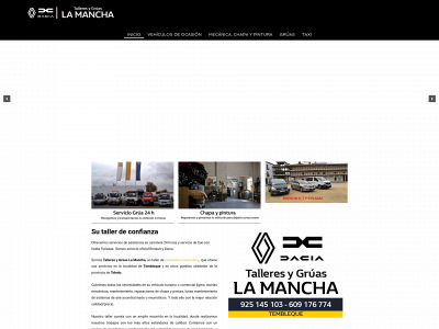 www.talleresygruaslamancha.com snapshot