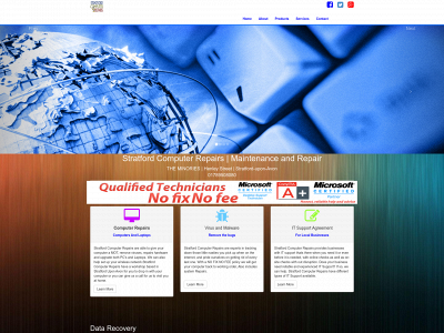 stratfordcomputers.com snapshot