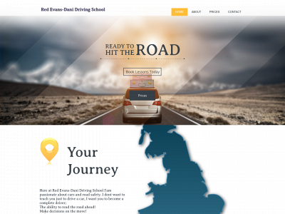redevansdanidrivingschool.co.uk snapshot