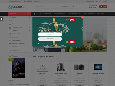 sokinena.com snapshot