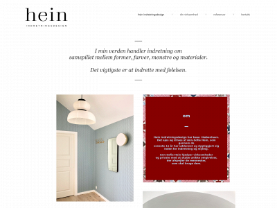 hein-indretningsdesign.dk snapshot