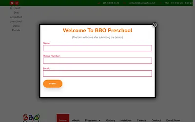 bbopreschool.net snapshot