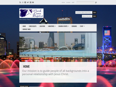 parklanebaptistchurch.com snapshot