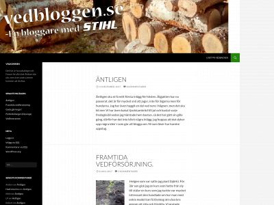 vedbloggen.se snapshot