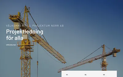 projektumnorr.se snapshot