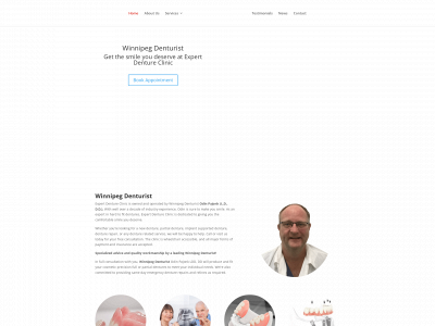 expertdenture.ca snapshot