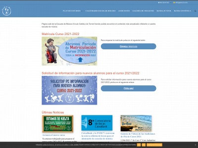 escuelamusicacctorrent.com snapshot