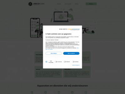 arcocom.be snapshot