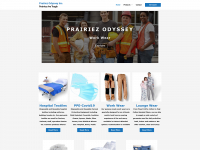 prairiezodyssey.com snapshot