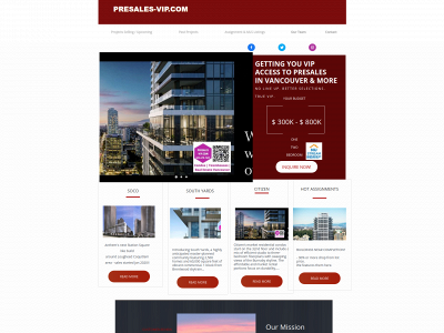 presales-vip.com snapshot
