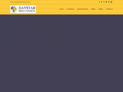 daystarbiblechurch.org snapshot