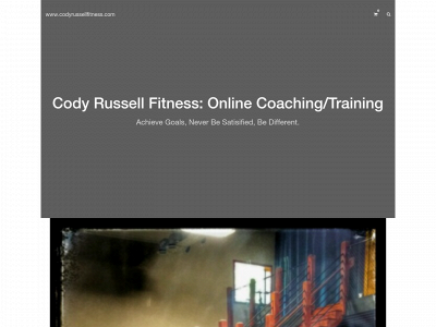 codyrussellfitness.com snapshot