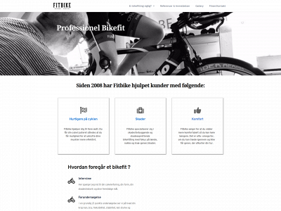 fitbike.dk snapshot