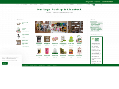 rarechickens.co.uk snapshot