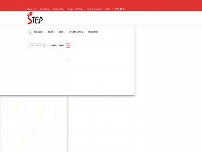 stepfootwear.com snapshot