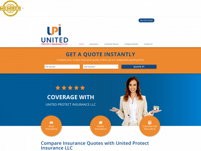 www.unitedprotectinsurance.com snapshot