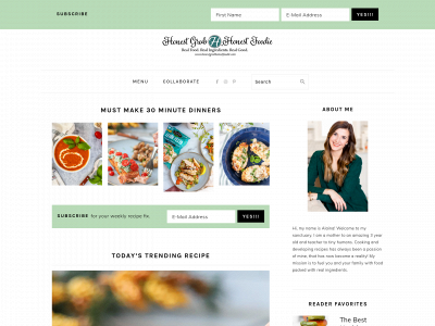 honestgrubhonestfoodie.com snapshot