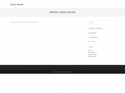 strichmedia.no snapshot