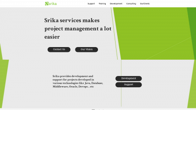 srikaservices.com snapshot