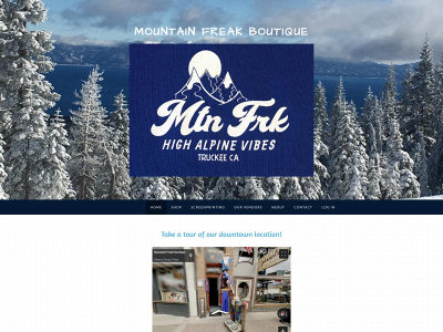 www.mountainfreakboutique.com snapshot