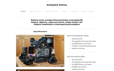 www.dunajskarental.com snapshot