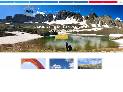raisinghikers.com snapshot