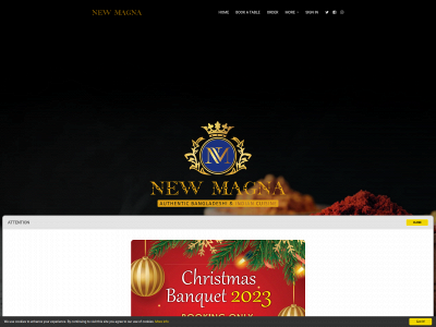 newmagnatandoori.co.uk snapshot